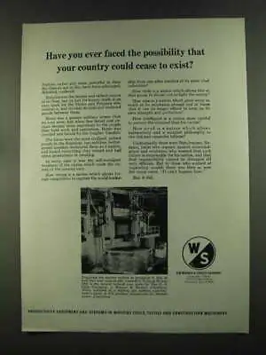 1972 Warner & Swasey Vertical Boring Mill Ad • $19.99
