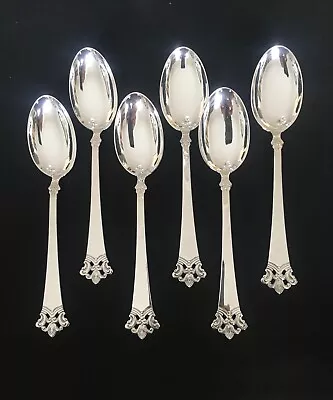 Anitra Norwegian / Norway Th Olsens Magnus Aase 830S Silver Regular Spoons • $90