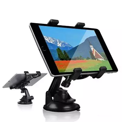 Car Tablet Holder Mount Suction Cup Tablet Holder Soporte De Table Para Autos • $21.48