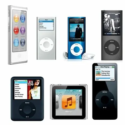 Apple IPod Nano 1st 2nd 3rd 4th 5th 6th & 7th Generation 2GB 4GB 8GB & 16GB • $129.99