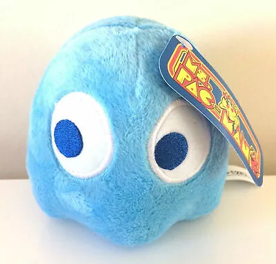 Pac-Man Plush 5 Inches. Brand New Blue Pac-Man Ghost. Soft Stuffed Toy.  • $17.99