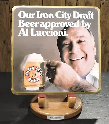 Iron City Beer Pittsburgh Brewing Pa.approved By Big Al Luccioni 10  Tin Sign • $39.99