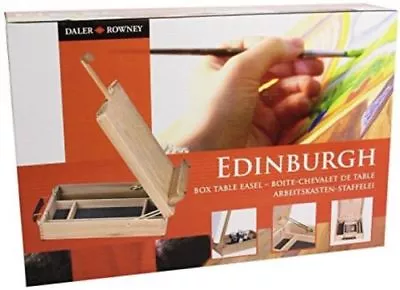 Daler Edinburgh Artists Table Easel Storage Box (store Pastels Oil Acrylic Paint • £35.99