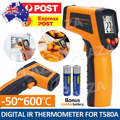 Temperature Gun Non-contact Digital Laser Infrared Thermometer LCD IR Temp Meter • $17.45