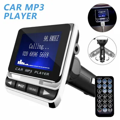 Bluetooth Wireless Handsfree Car FM Transmitter MP3 Music Player USB Charger Kit • £16.99