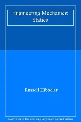 £26.25 • Buy Engineering Mechanics: Statics,Russell Hibbeler