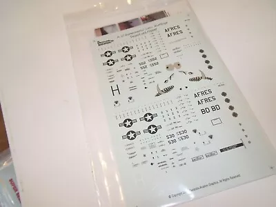 A-10 Camo Warthogs    1/48th Scale Decal Free Post On All Additional Decals • $5.34