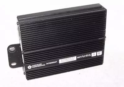$78.85 • Buy Chrysler Dodge Jeep Infinity Amplifier  04760293af 36670 Free Shipping