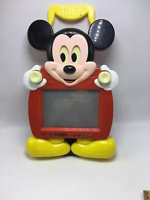 Mickey's Etch A Sketch Ohio Art Disney Mickey Mouse Toy Works • $14.99