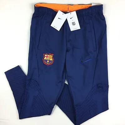Nike FC Barcelona Strike Dri-Fit Soccer Pants Men’s Sz Small Slim-Fit DH7684-492 • $111.11