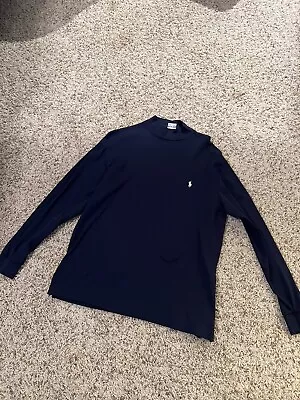 Mens Medium Polo Golf Long Sleeve Shirt • $15