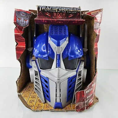 Transformer Optimus Prime Talking & Voice Changing Mask Helmet Hasbro 2006 WORKS • $69.95