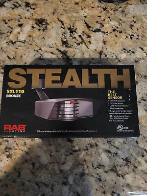 RAB Lighting STL110 Stealth 110 Sensor 110 Degrees View Detection 1000W Power • $78