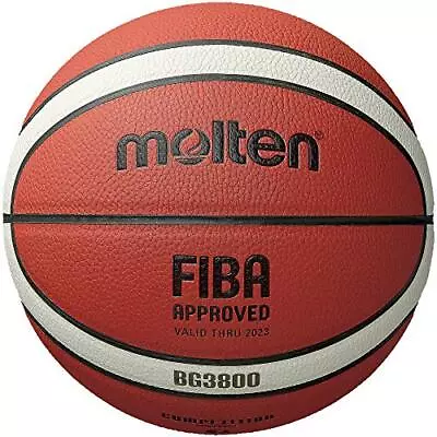 Molten BG3800 Series Indoor/Outdoor Basketball FIBA Approved Size 7 2- To... • $56.31