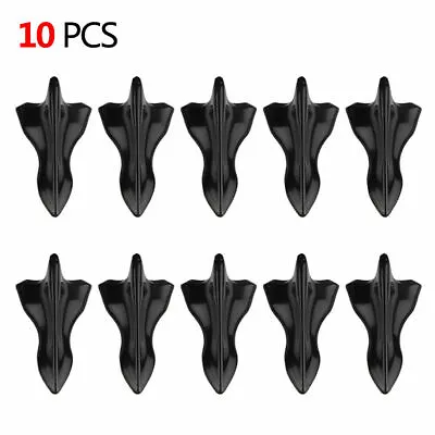 Shark Fin Diffuser Vortex Generator Car Wing Roof Spoiler Bumper Universal 10Pcs • $8.99