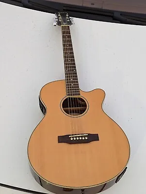 EPHIPHONE PR-4E NA Acoustic/Electric Guitar Natural EXCELLENT!  • $125