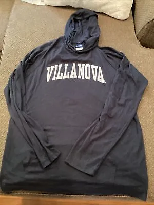 Villanova University Tee Shirt Hoodie Mens XL Excellent Condition Old Varsity  • $27