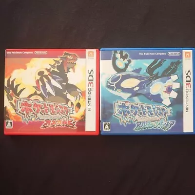 Nintendo 3DS Pokemon Omega Ruby Alpha Sapphire 3DS Japan • $39.99