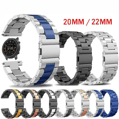 Metal Watch Band Stainless Strap For Samsung Galaxy Watch 6 5 4 Classic 43/46/47 • $15.99