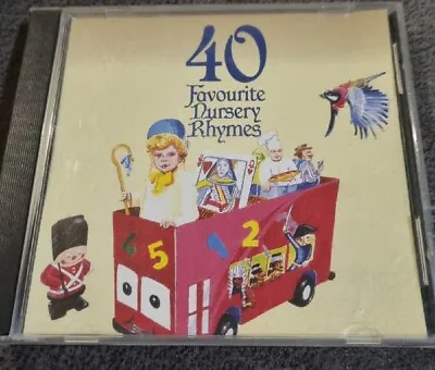 40 Favourite Nursery Rhymes - Vol 1 CD Free Post • $11.50