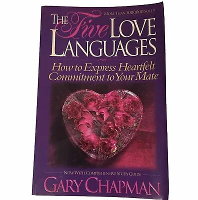 $15 • Buy The Five 5 Love Languages By Gary Chapman - PB - Expressing Love - Relationships