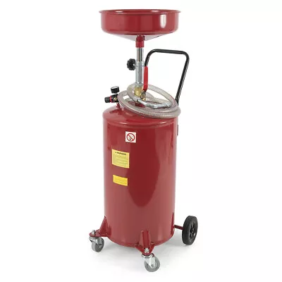 $209.96 • Buy Portable 20 Gallon Waste Oil Drain Air Operated Drainer Drainage Lift Auto DIY