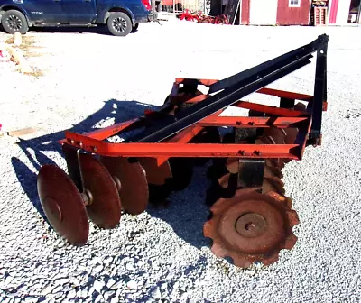 Used TSC 6ft.  3 Pt. Lift Disc Harrow  (FREE 1000 MILE SHIPPING FROM KY) • $1595