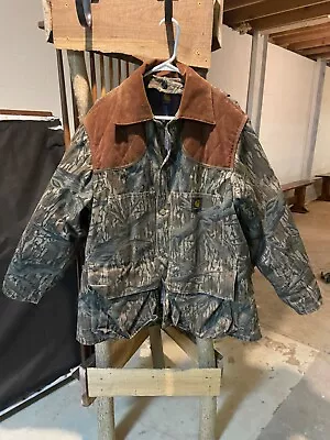 Carhartt Blanket Lined Mossy Oak Treestand Waterfowl Hunting Jacket XL With Hood • $350