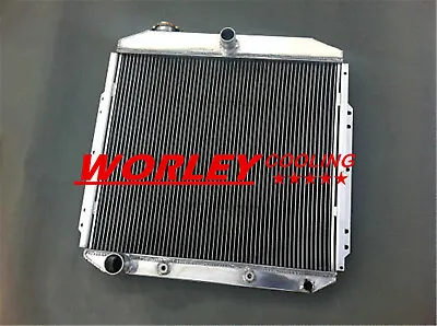 QLD-Aluminum Radiator For Ford Pickup F100 F250 F350 1953 1954 1955 1956 New • $245