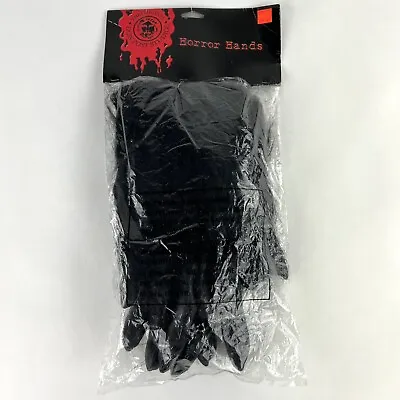 Vintage 2000 Don Post Studios Horror Hands Monster Gorilla Black Hairy Hands • $37.95