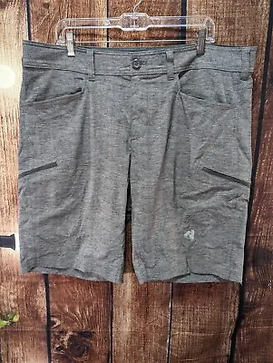 Eddie Bauer Mens Shorts First Ascent Hiking Utility Outdoors Gray EUC Size 40 • $18.97