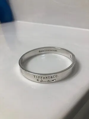 2008 Tiffany & Co Elsa Peretti Bangle - 925 Silver -excellent Condition! • $350