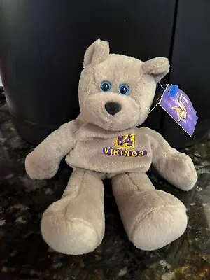 Rare Randy Moss Minnesota VIKINGS  Limited Treasures Pro Bear.  1998 • $4.99