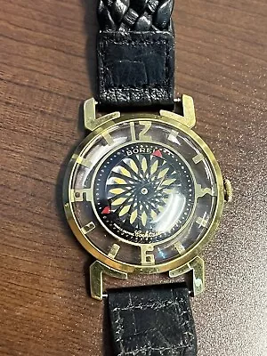 Ernest Borel Vintage Kaleidoscope Cocktail - Translucent Watch - Runs Perfect • $475