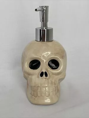 Gothic Skull Gel Liquid Hand Wash Soap Lotion Dispenser Pump Prima Design • £17.37