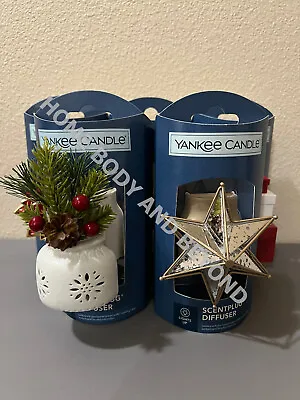 YANKEE CANDLE Scentplug Electric Diffuser Fragrance Plug In You Choose • £10.69