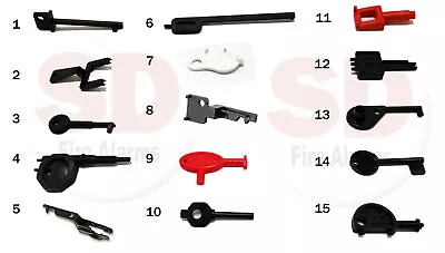 Fire Alarm Call Point Test Keys ***Choose Which One You Need*** Inc VAT • £3.10