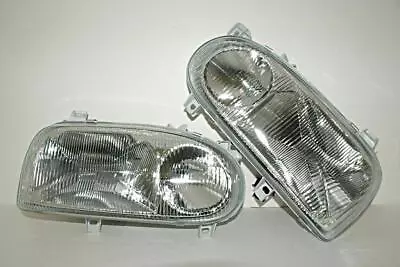 92-98 VW Golf III Mk3 GTI HeadLights Front Lamps LH+RH • $112.98