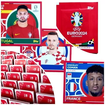 Topps UEFA EURO 2024 Stickers -- SWISS EDITION -- Single Stickers -- PART 1/2 • $1.06