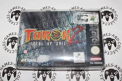 Nintendo 64 / N64 | Turok 2 - Seeds Of Evil | Boxed (2) | OzShop • $99.99