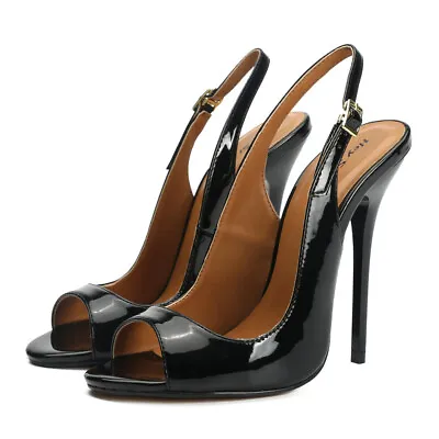 Sexy Fashion Women's Men's High Heel Sandals Nightclub Peep Toe Shoes • $40.99