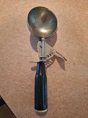 Vintage HAMILTON BEACH Model 67 Ice Cream Scoop Black Stainless Made In USA • $10