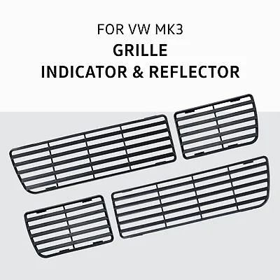 $61.01 • Buy Grille Dummy Reflector Indicator Turn Signal For VW MK3 Golf Vento Jetta GTI VR6