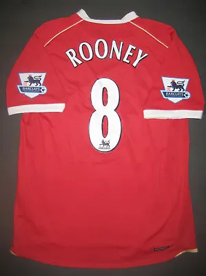 2006-2007 Nike Manchester United Wayne Rooney Short Sleeve Jersey Shirt Kit • $299.99