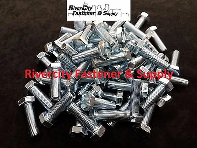 (3) M12-1.25x40 Hex Head Cap Screws M12x1.25 X 40 Bolts 12mm X40mm Fine Thread • $12.88