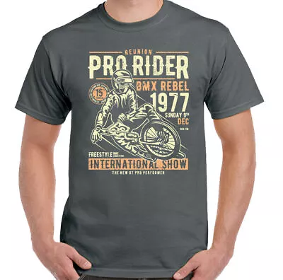 $13.34 • Buy BMX T-Shirt Mens Funny Cycling Bike Cycling Freestyle Games Xtreme Top Pro Rider
