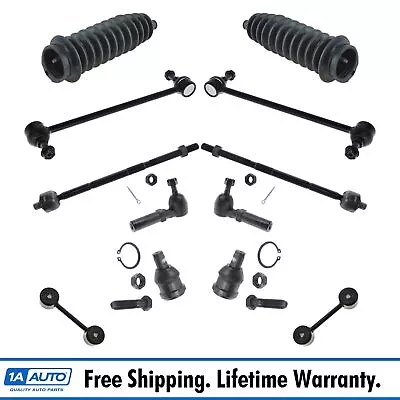 12 Piece Steering & Suspension Kit Ball Joints Tie Rods Sway Bar End Links New • $99.95