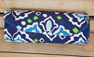 Vera Bradley Folding Eyeglass/Sunglass Case In  Ink Blue  • $11.99