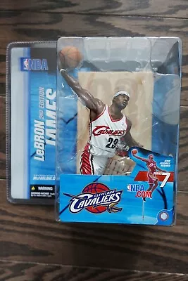 McFarlane NBA Series 7 LeBron James White Cavaliers Jersey Variant • $14.99