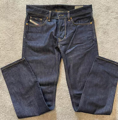 £49.99 • Buy Mens DIESEL Larkee-T Jeans W30 L32 Blue Regular Tapered Wash 008Y9 Turbo
